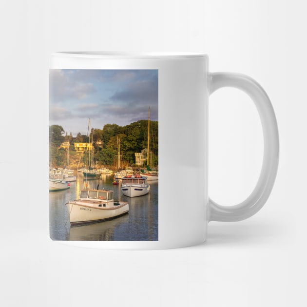 Morning Light on the Perkins Cove Fleet by jforno